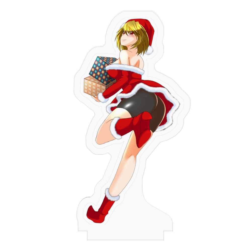 アクリルフィギュアモニカ(サンタver)