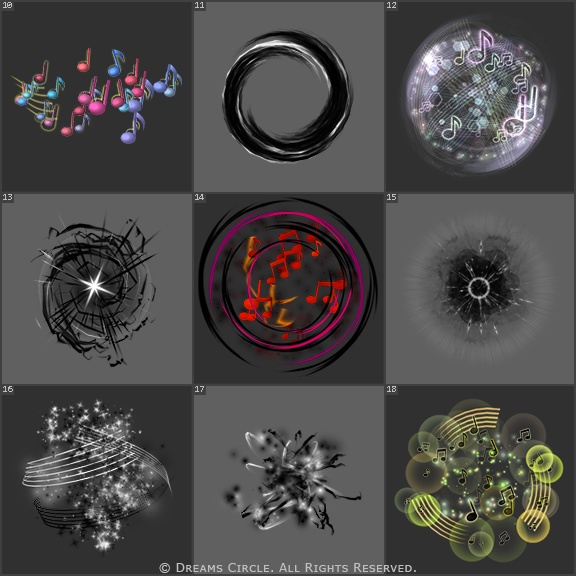 アニメーション素材集4:ノクターン