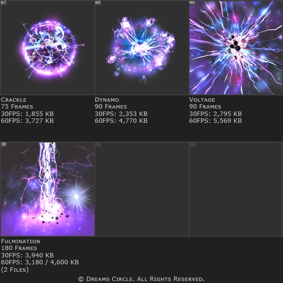 アニメーション精選「電」