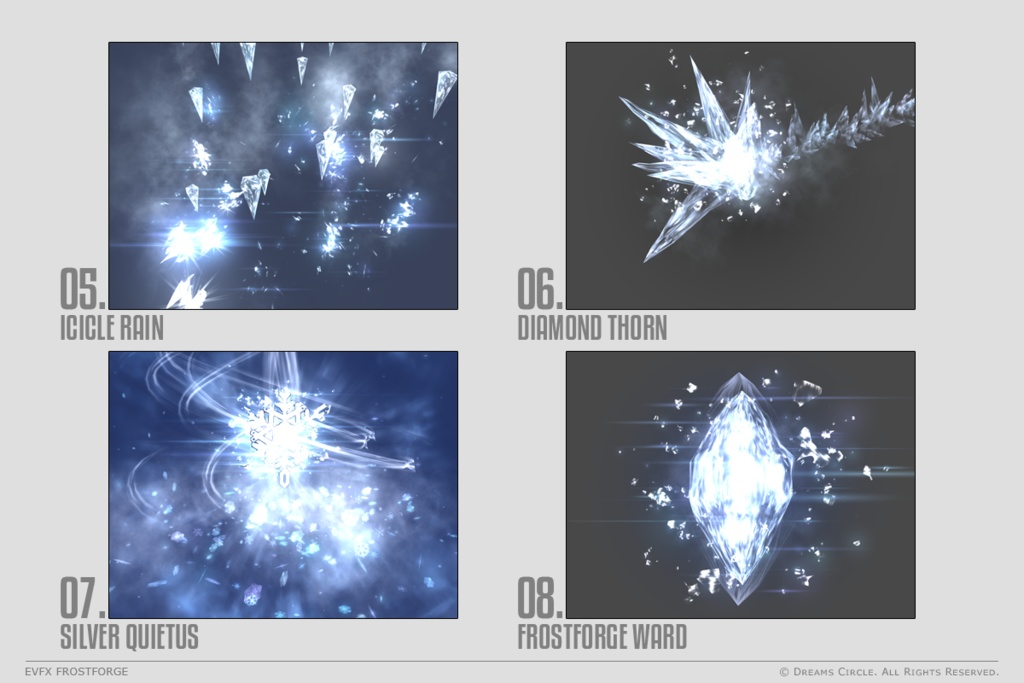 エフェクト素材集:EVFXフロストフォージ
