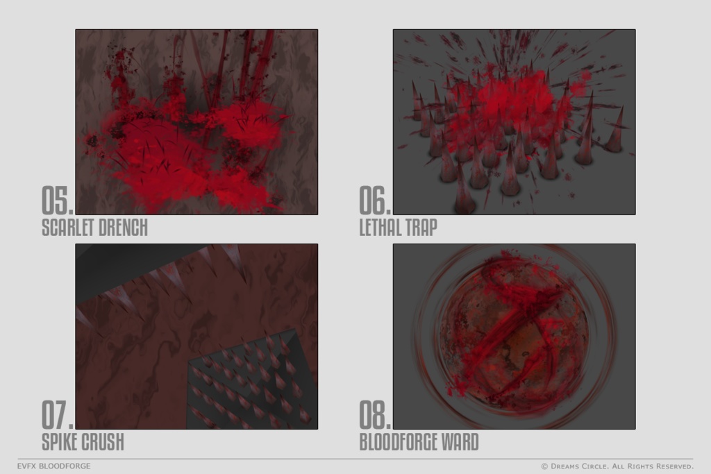 エフェクト素材集:EVFXブラッドフォージ
