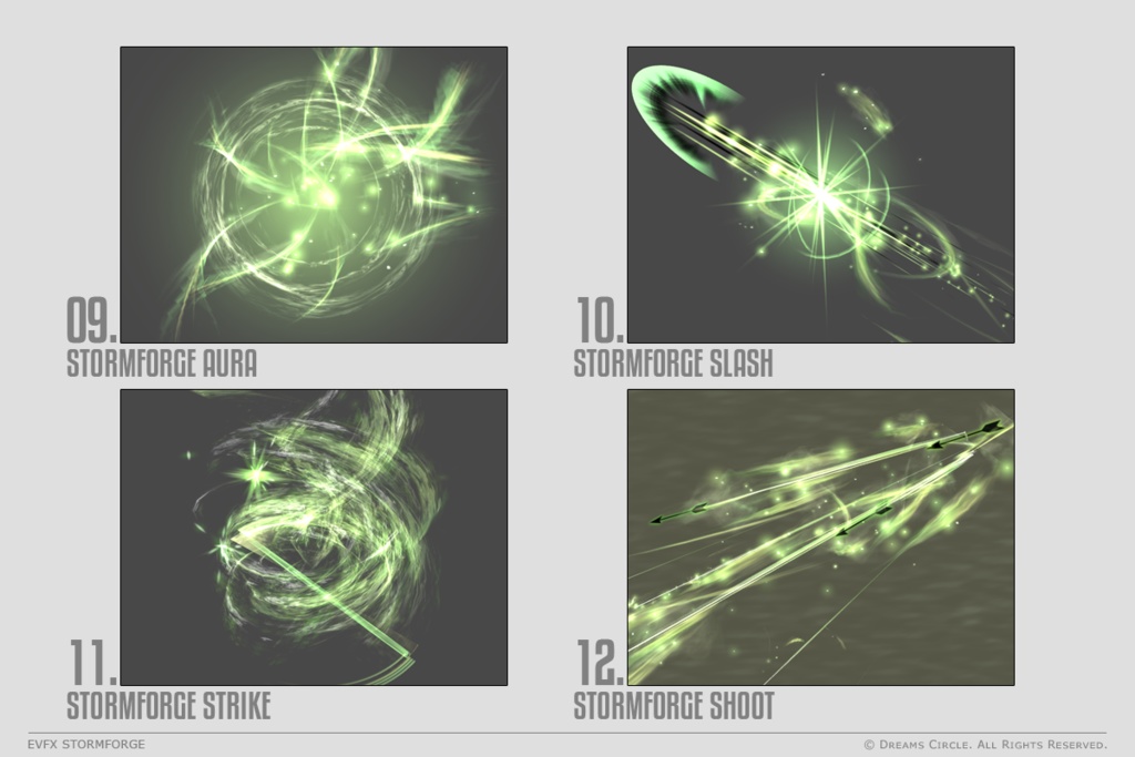エフェクト素材集:EVFXストームフォージ