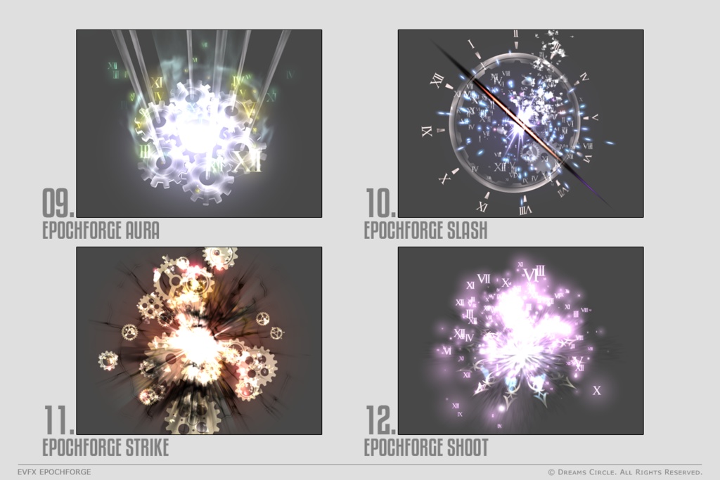 エフェクト素材集:EVFXエポックフォージ