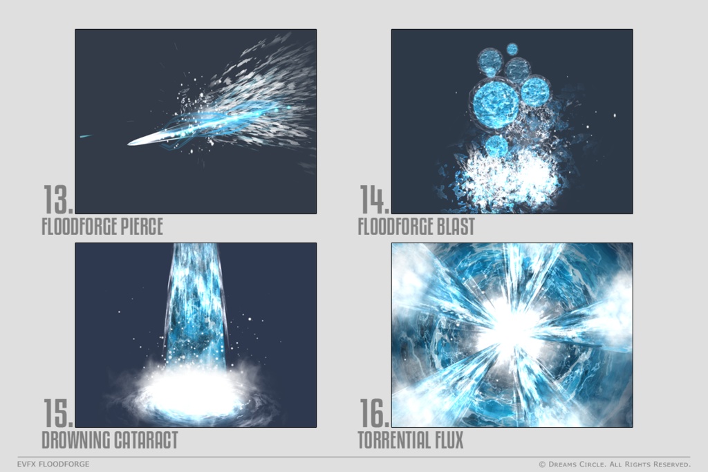 エフェクト素材集:EVFXフラッドフォージ