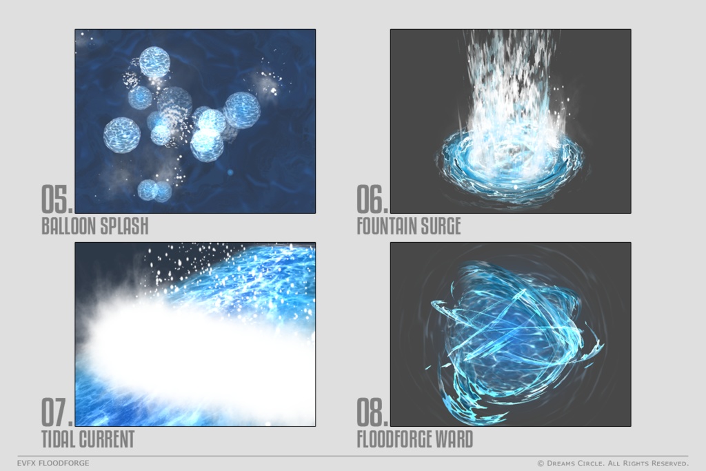 エフェクト素材集:EVFXフラッドフォージ