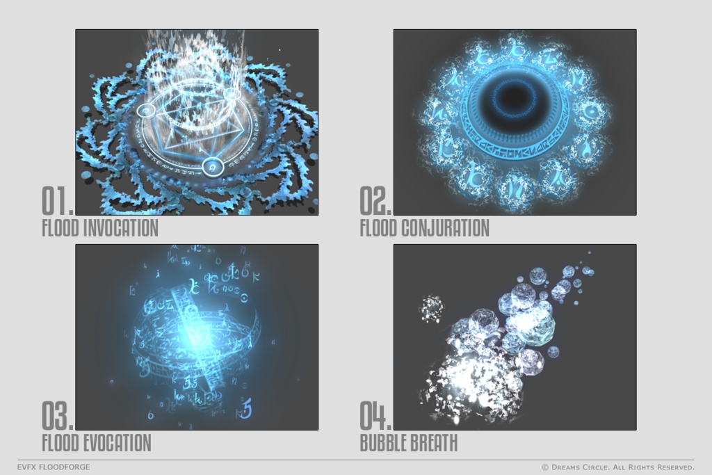 エフェクト素材集:EVFXフラッドフォージ