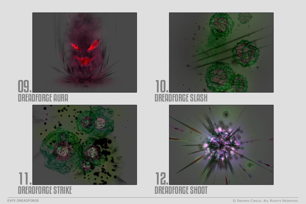 エフェクト素材集:EVFXドレッドフォージ