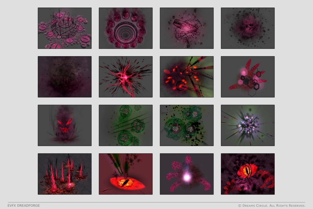エフェクト素材集:EVFXドレッドフォージ