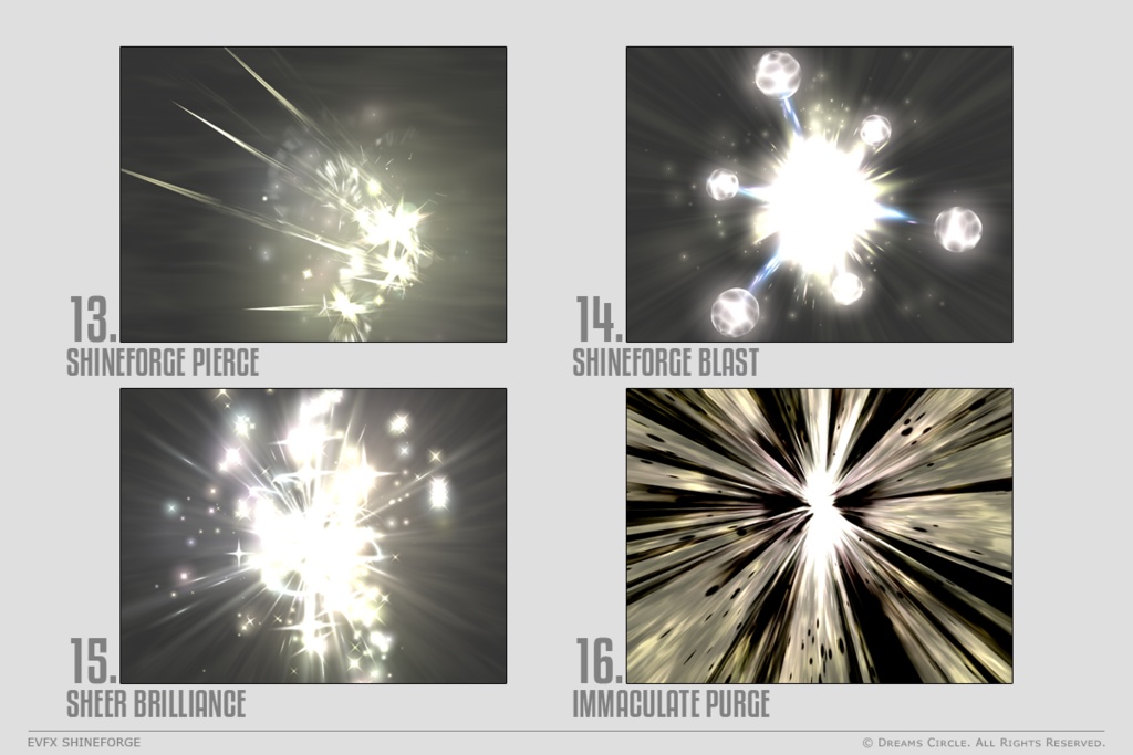 エフェクト素材集:EVFXシャインフォージ