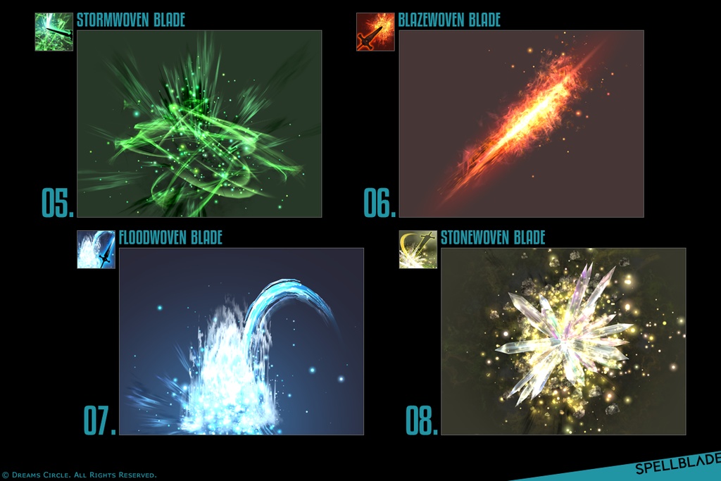 エフェクト素材集:EVFX魔法剣士