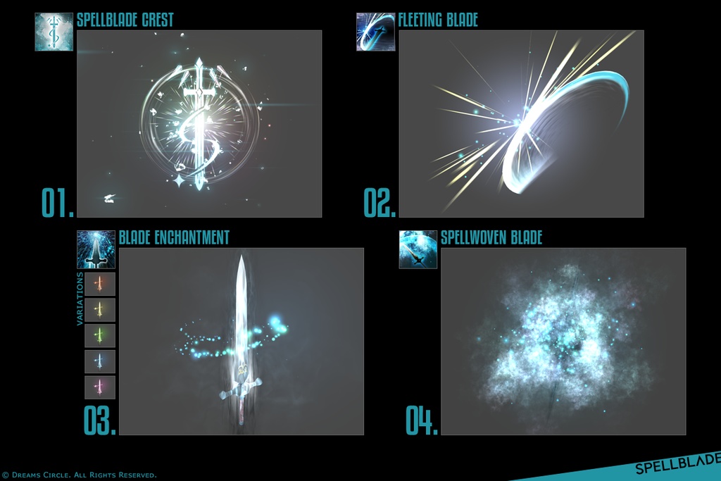 エフェクト素材集:EVFX魔法剣士