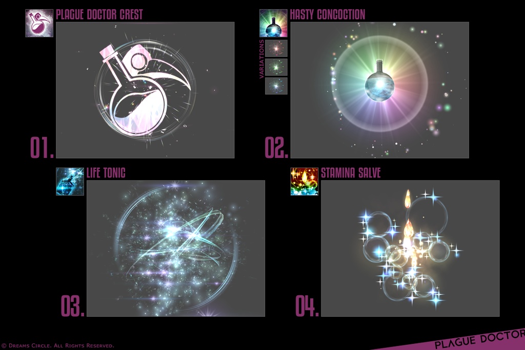 エフェクト素材集:EVFXプレイグドクター