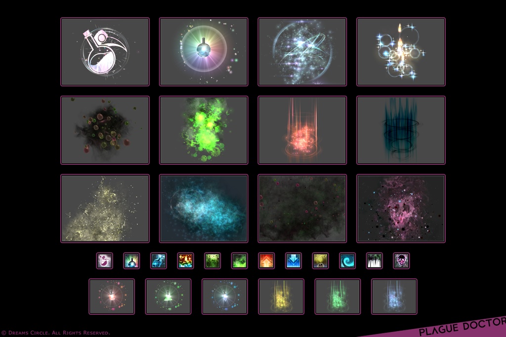 エフェクト素材集:EVFXプレイグドクター