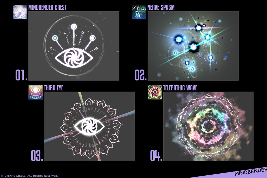 エフェクト素材集:EVFX念動力者