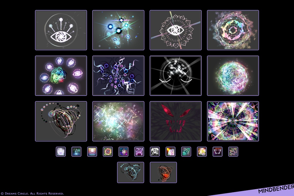 エフェクト素材集:EVFX念動力者