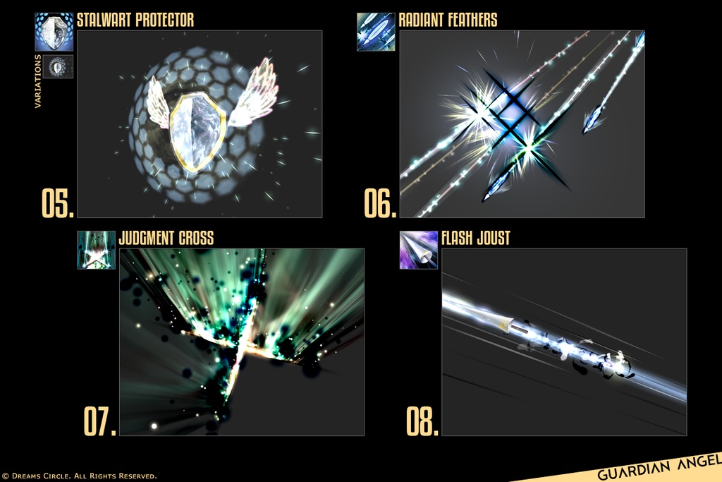 エフェクト素材集:EVFX守護天使