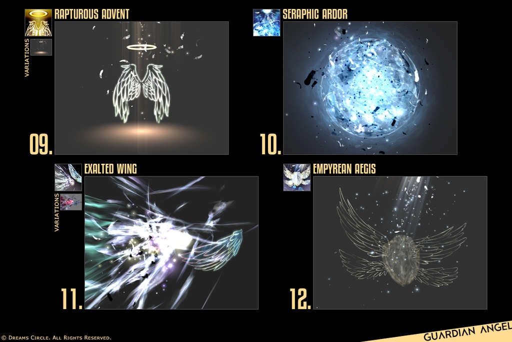 エフェクト素材集:EVFX守護天使