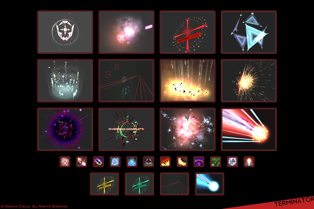 エフェクト素材集:EVFXターミネーター