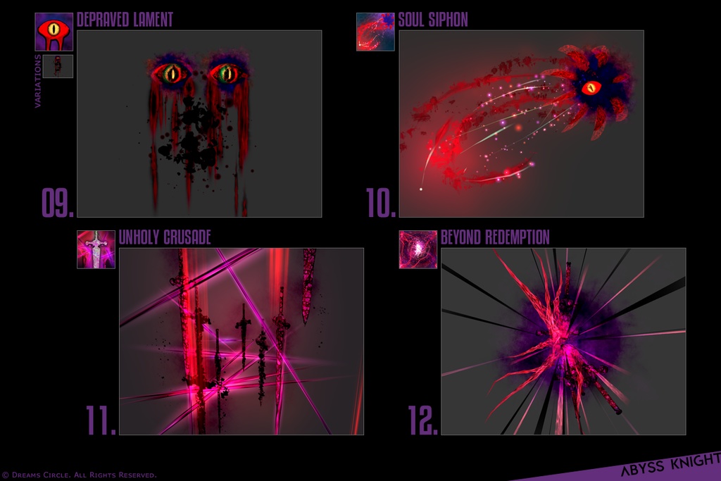 エフェクト素材集:EVFX深淵騎士