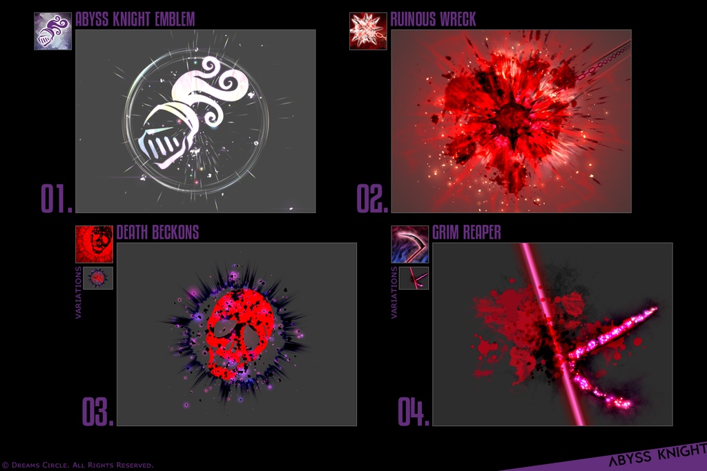 エフェクト素材集:EVFX深淵騎士