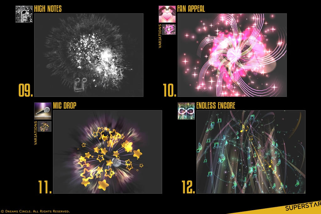 エフェクト素材集:EVFXスーパースター