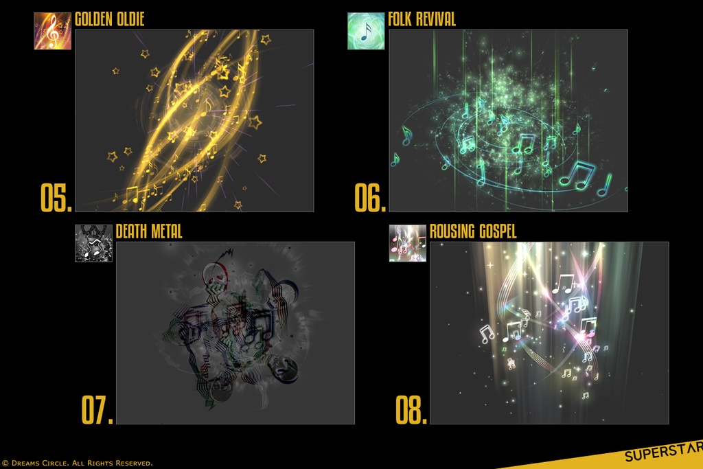 エフェクト素材集:EVFXスーパースター