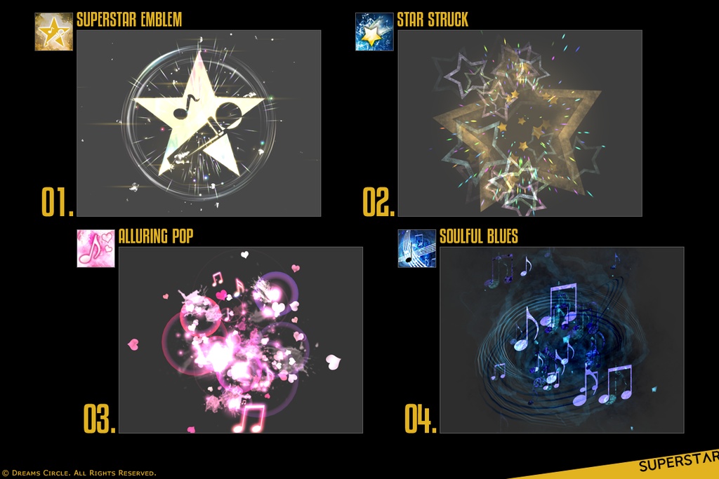 エフェクト素材集:EVFXスーパースター