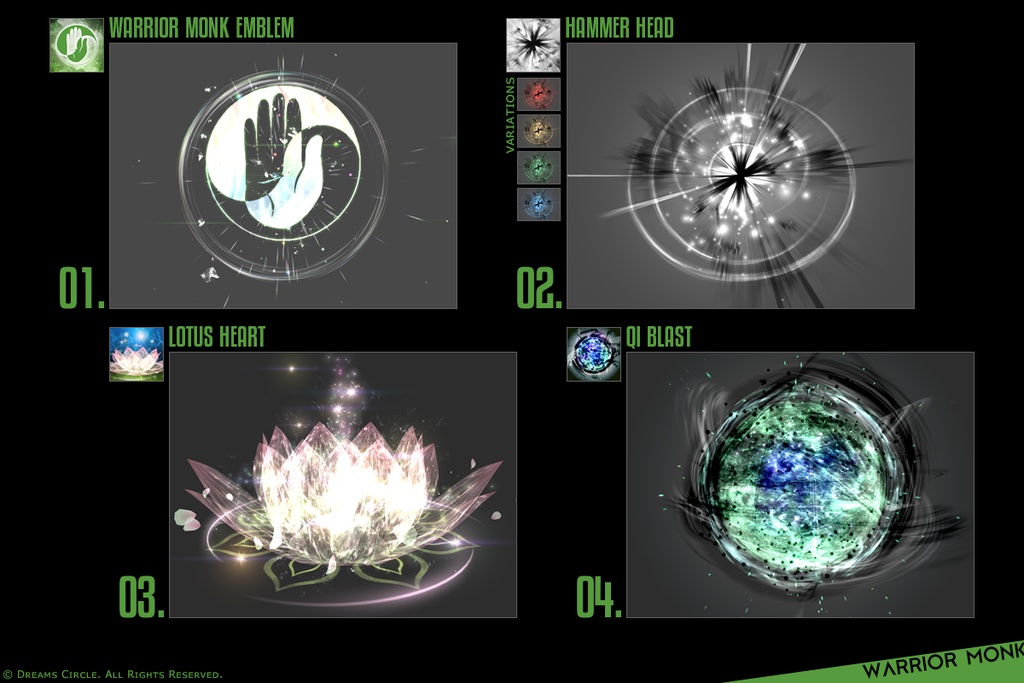 エフェクト素材集:EVFX武僧