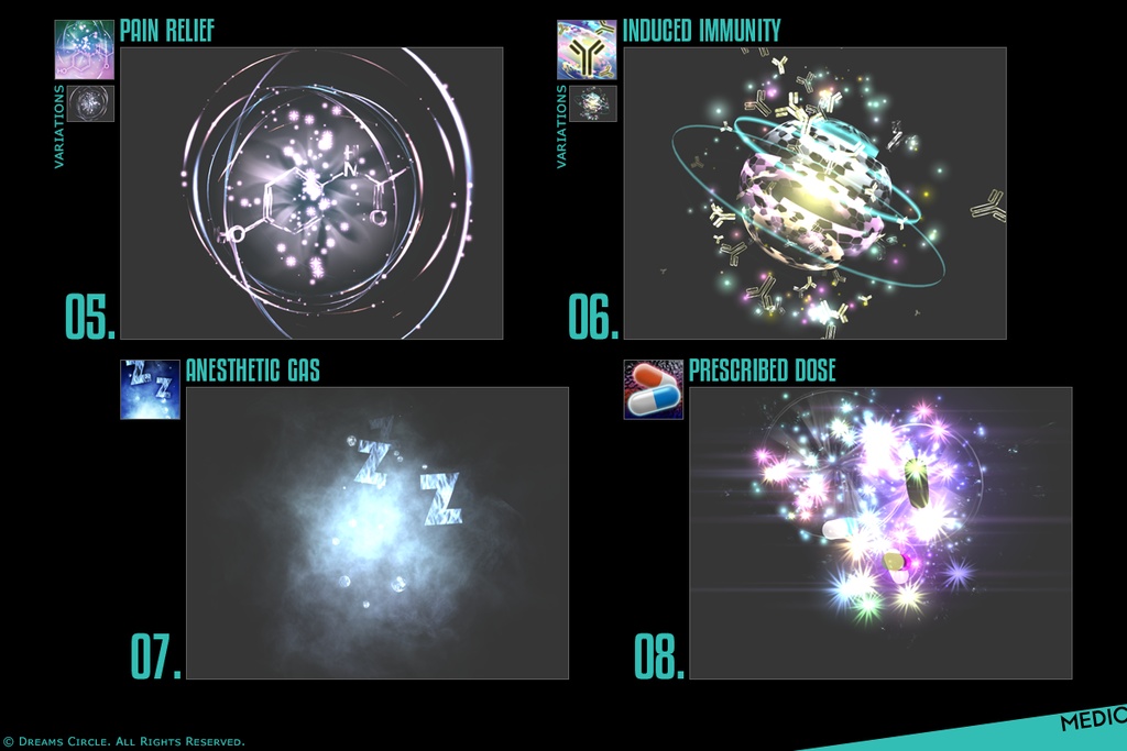 エフェクト素材集:EVFXメディック