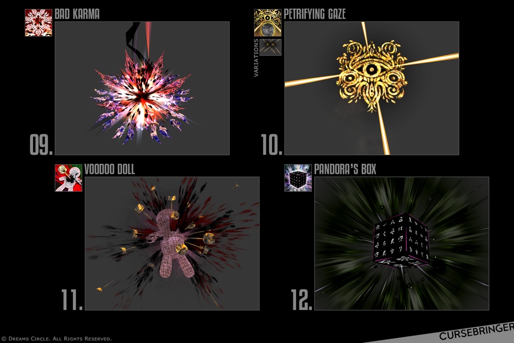 エフェクト素材集:EVFX呪術師