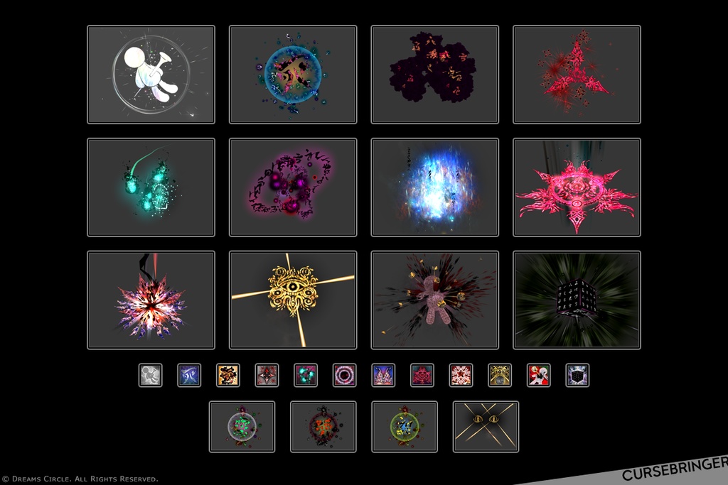 エフェクト素材集:EVFX呪術師