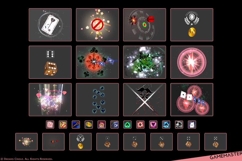 エフェクト素材集:EVFXゲームマスター