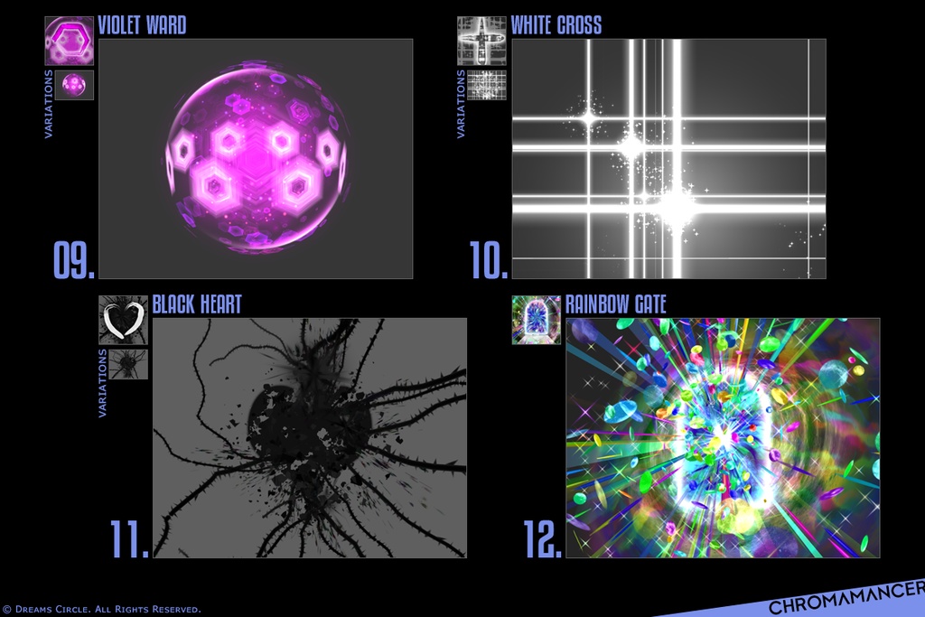 エフェクト素材集:EVFX彩術師