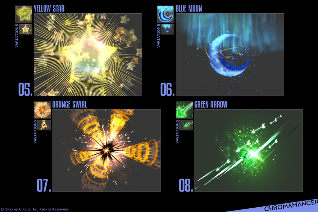 エフェクト素材集:EVFX彩術師