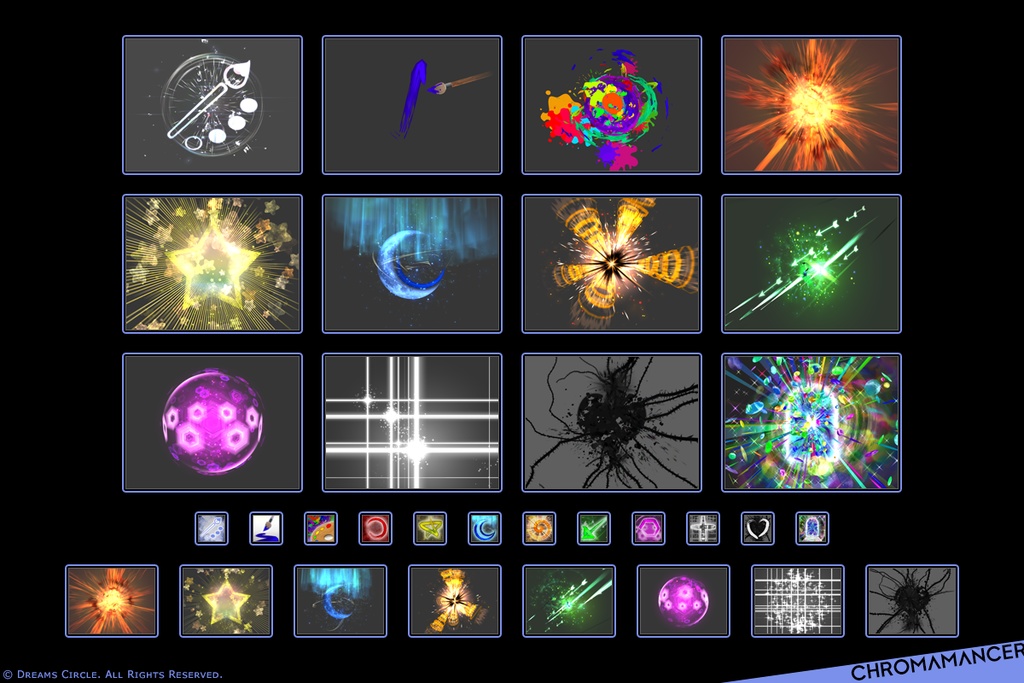 エフェクト素材集:EVFX彩術師