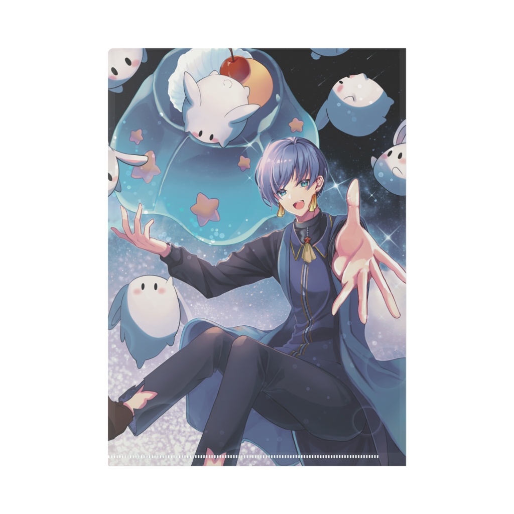 A4クリアファイル各種【個展:Sweet!Sweets!Festival!】