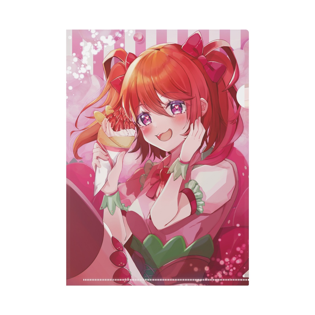 A4クリアファイル各種【個展:Sweet!Sweets!Festival!】