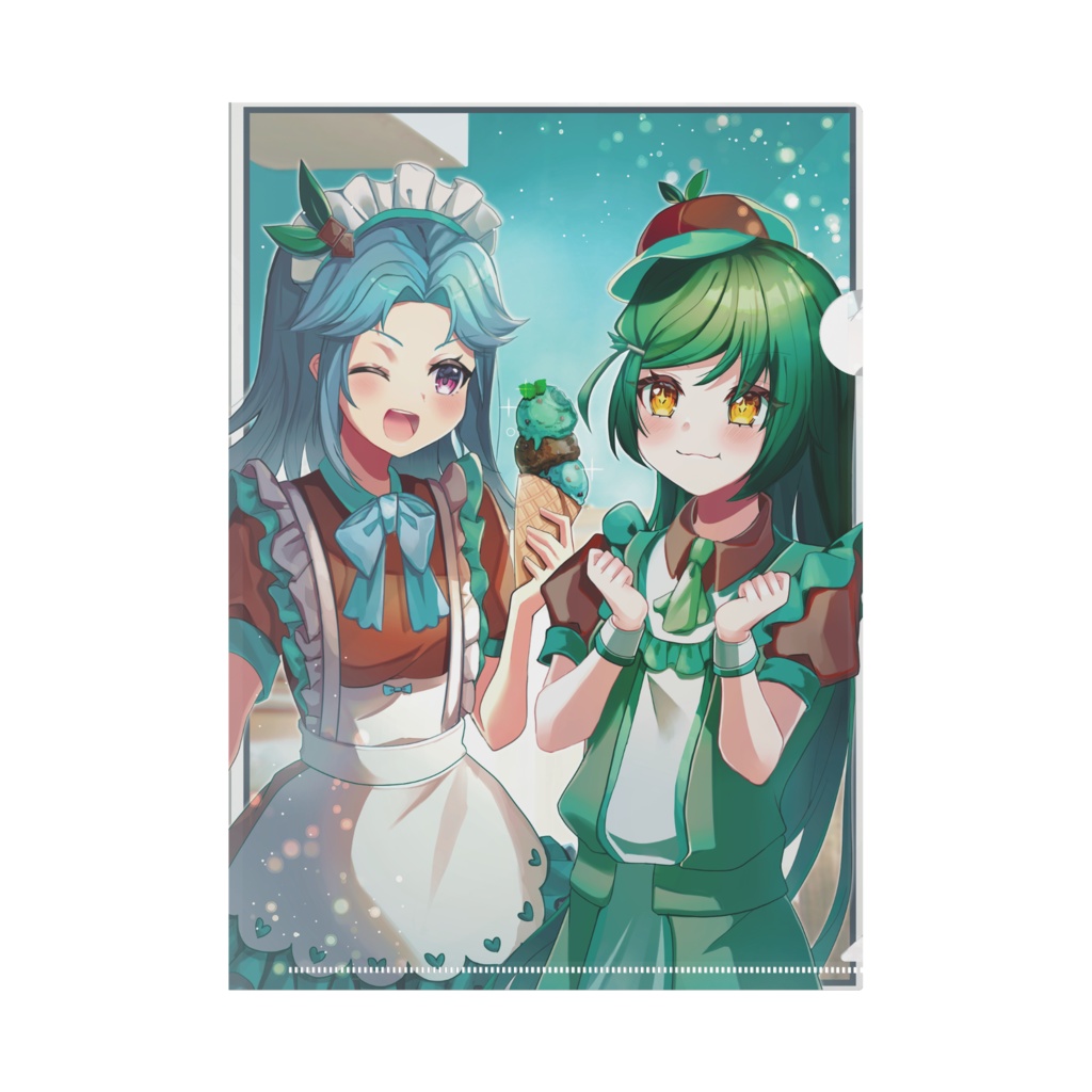 A4クリアファイル各種【個展:Sweet!Sweets!Festival!】