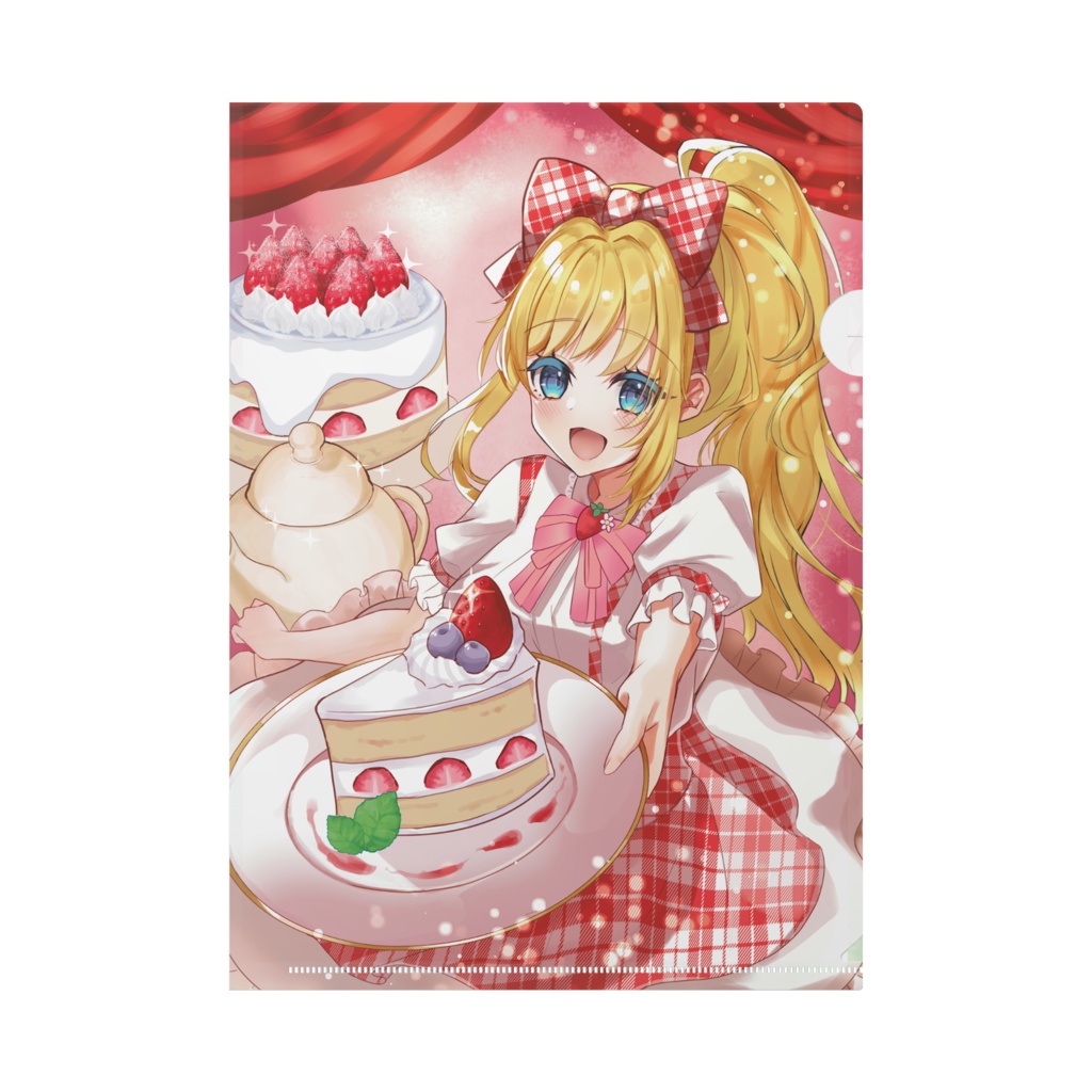 A4クリアファイル各種【個展:Sweet!Sweets!Festival!】
