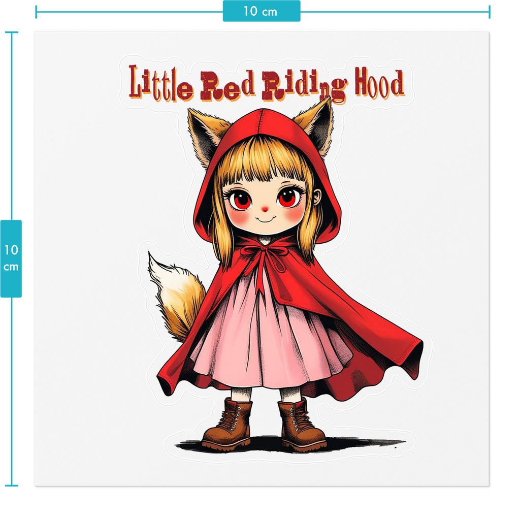 【ステッカー】Little Red Riding Hood