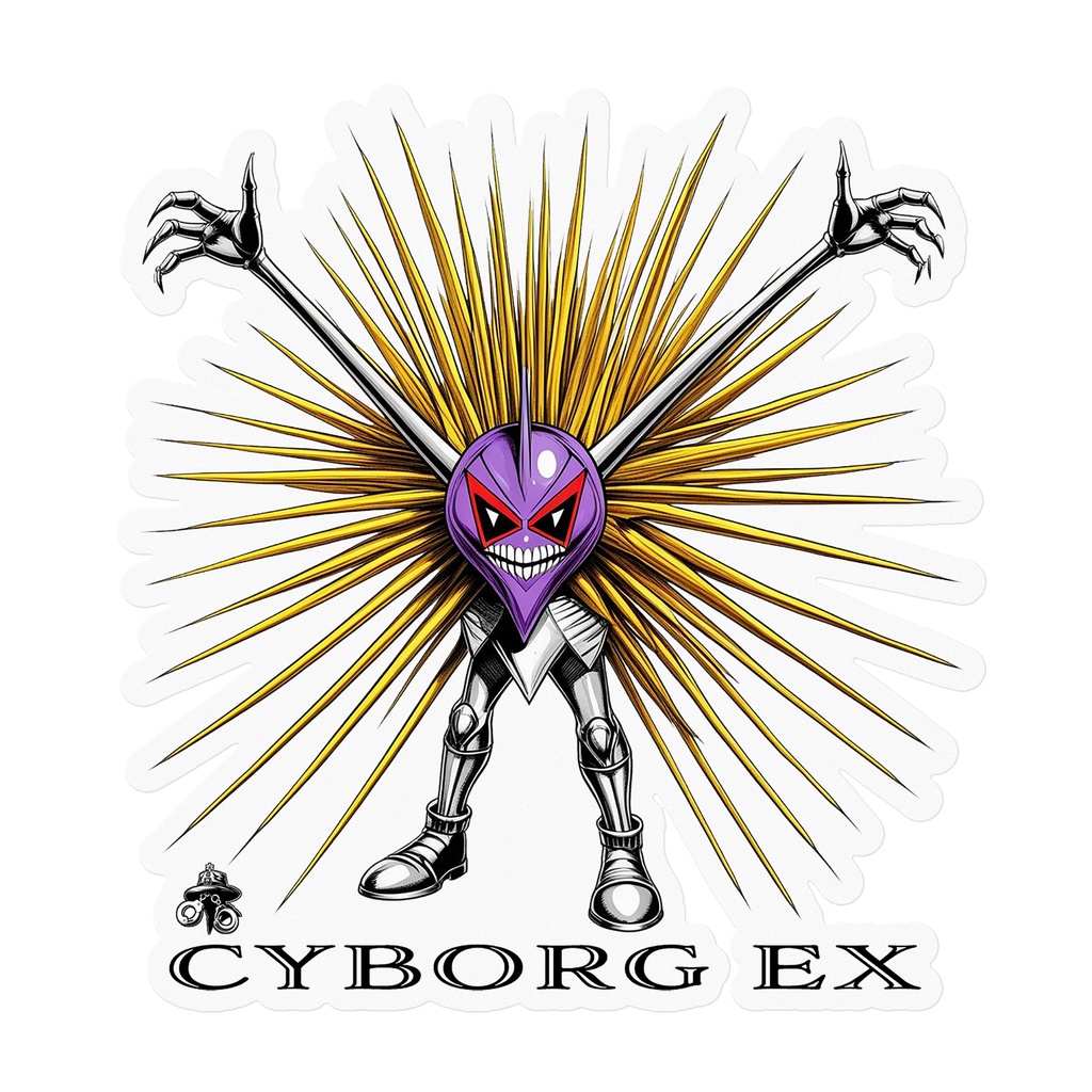 【ステッカー】ハリカッターサイボーグEX