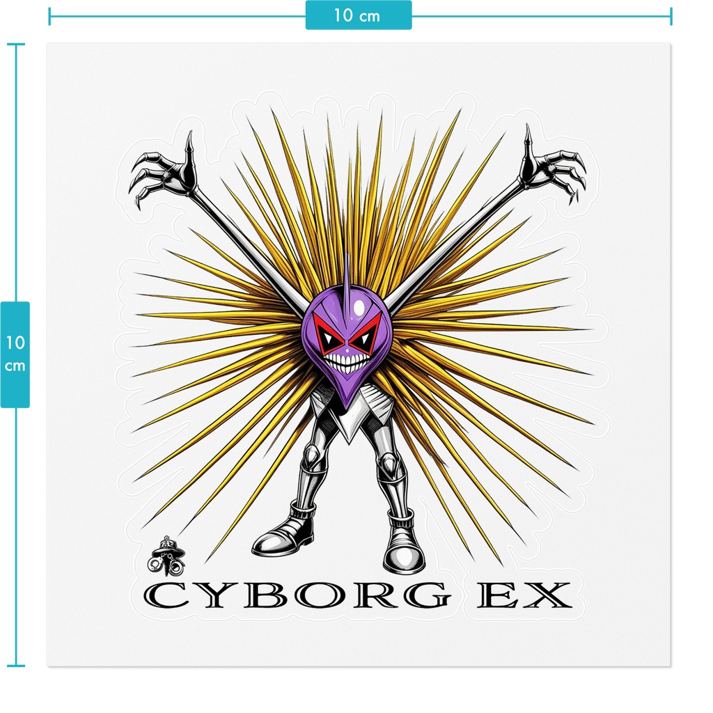 【ステッカー】ハリカッターサイボーグEX