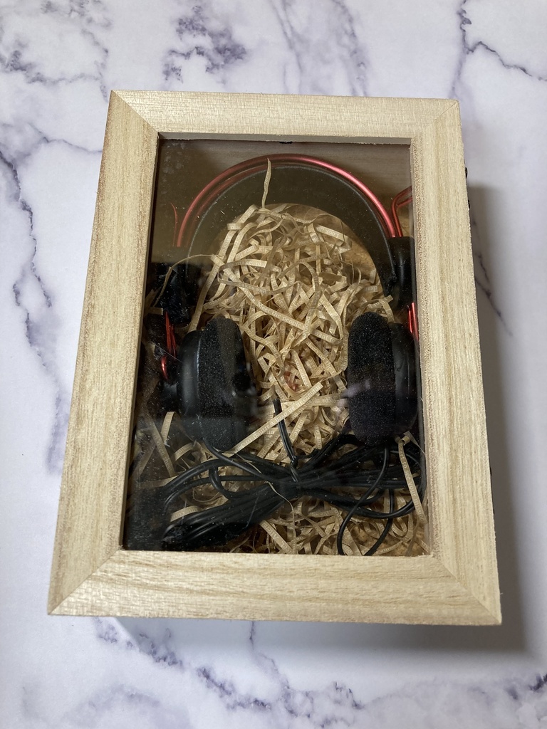 1/3 サイズドール用実用品ヘッドホン