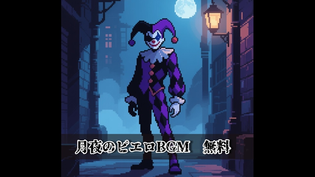 【無料フリーBGM】月夜のピエロ　1曲