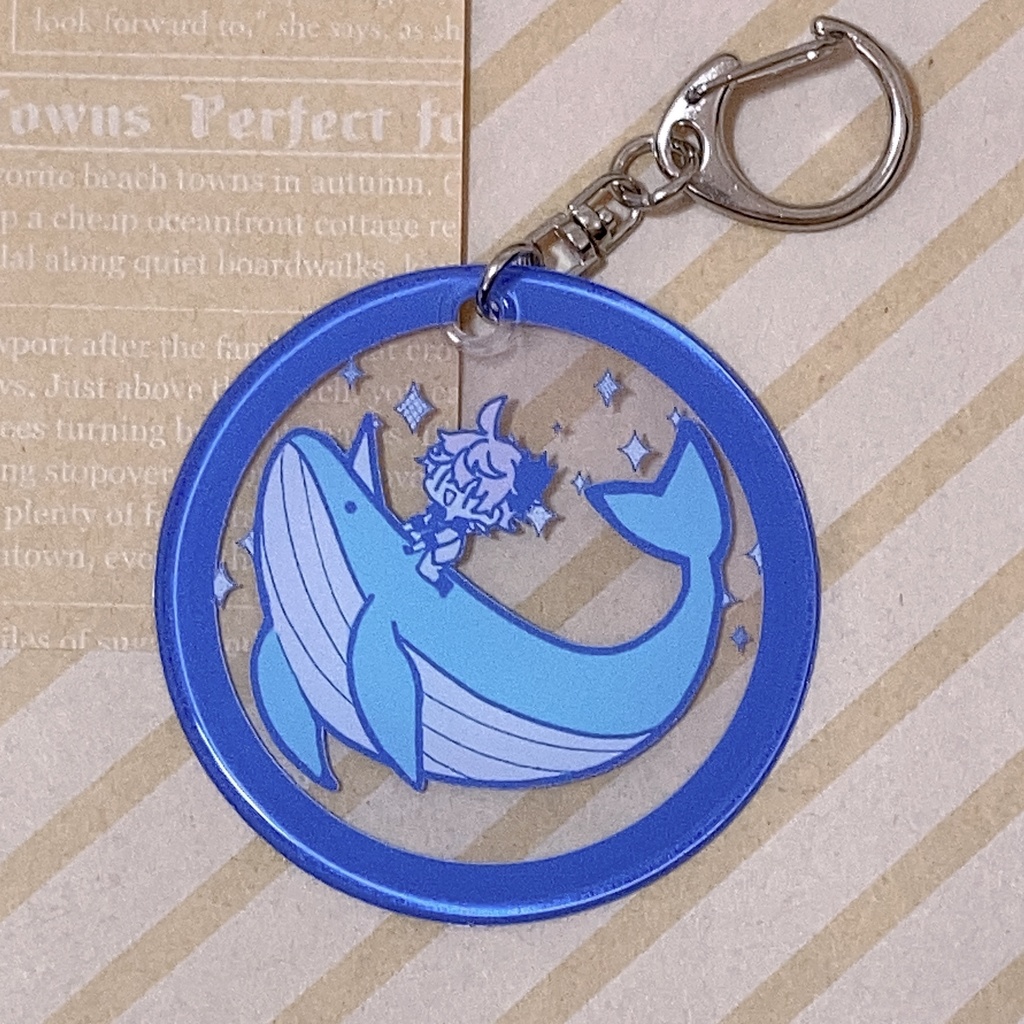 ゆるいタルタリヤのビニールチャーム