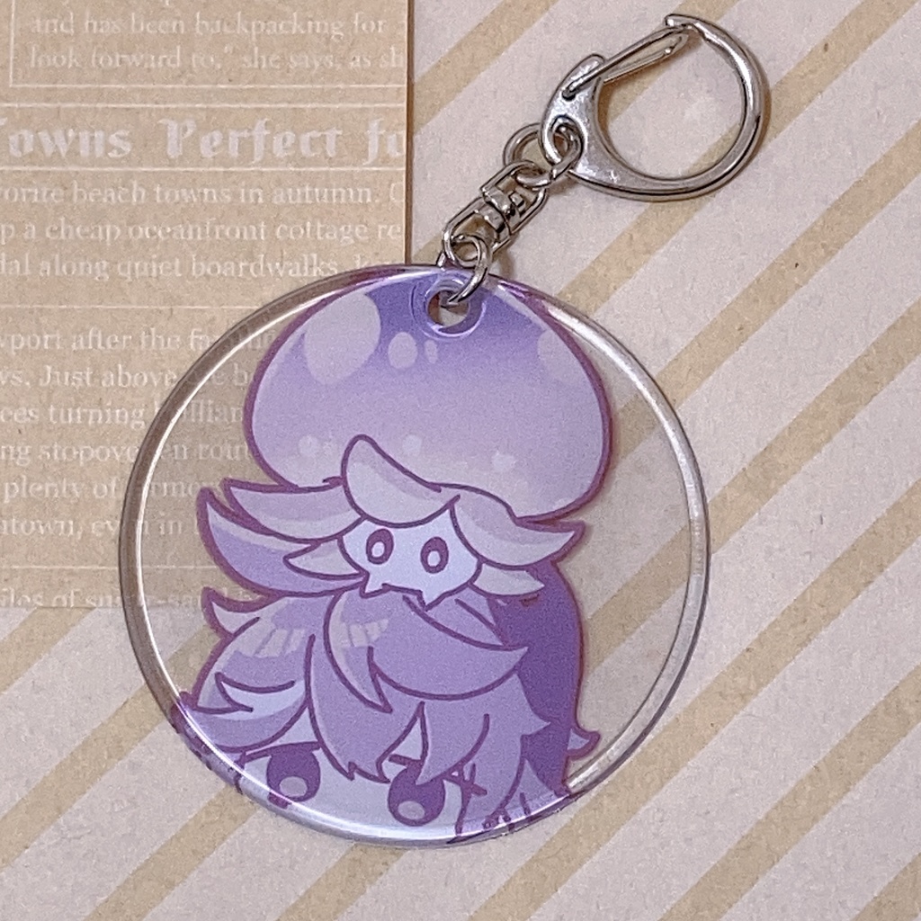 ゆるいタルタリヤのビニールチャーム