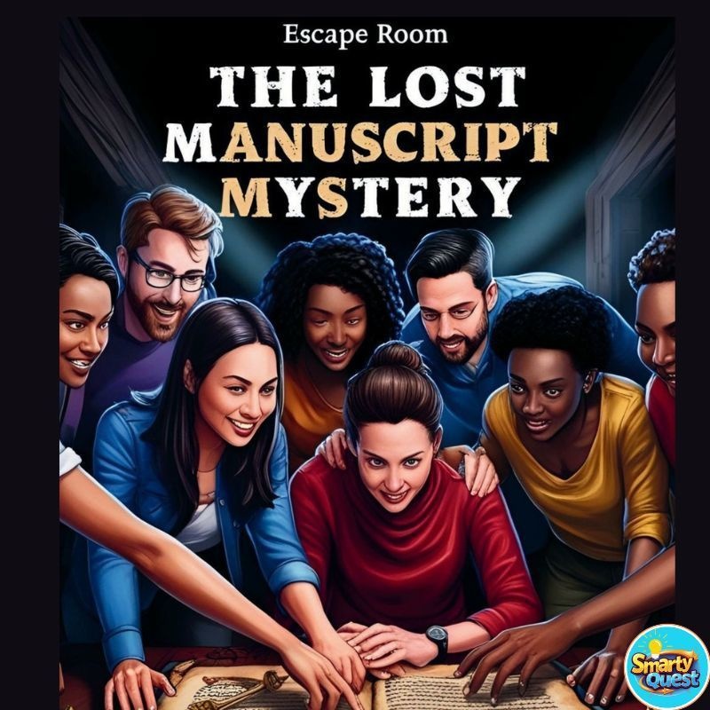 【英語脱出ゲーム教材】The Lost Manuscript – 英文法マスタリーエスケープルーム(中学生向け)