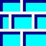 【ゲーム素材】レトロ風 16×16レンガ・ブロック素材セット(3色入り)