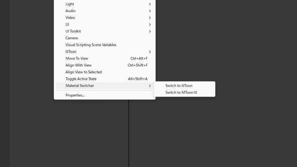 Unity Material Switcher