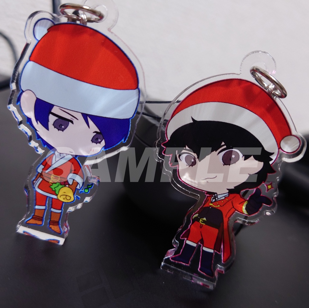 ペルソナ5クリスマスウェア アクリルキーホルダー